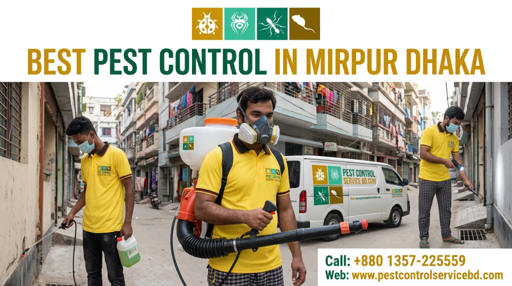 Best pest control in mirpur dhaka image