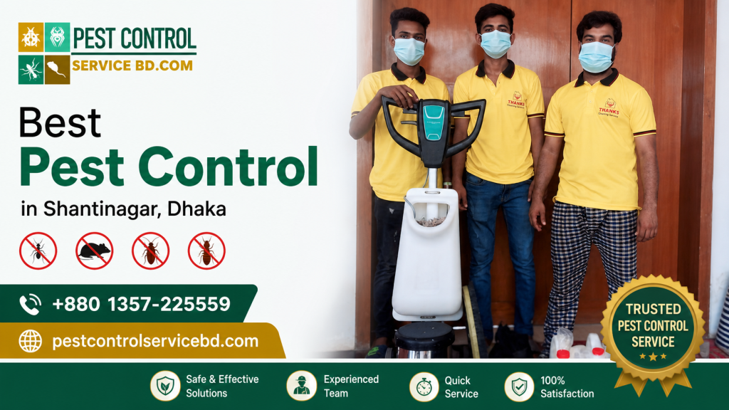Pest Control in Shantinagar, Dhaka image
