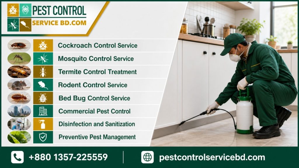 What Services Does Our Pest Control Service Provide image