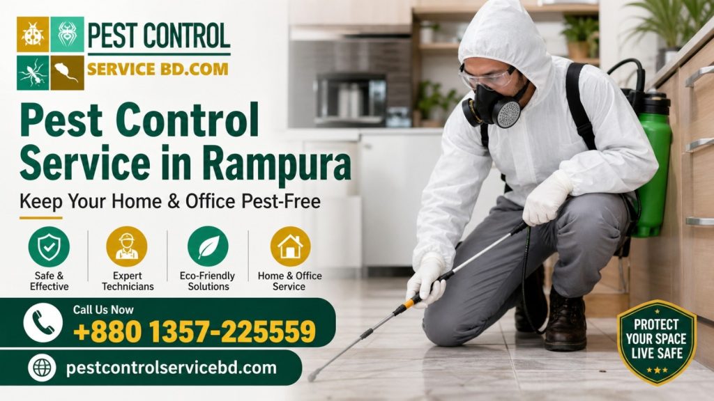 Pest Control Service in Rampura | Keep Your Home & Office Pest-Free image